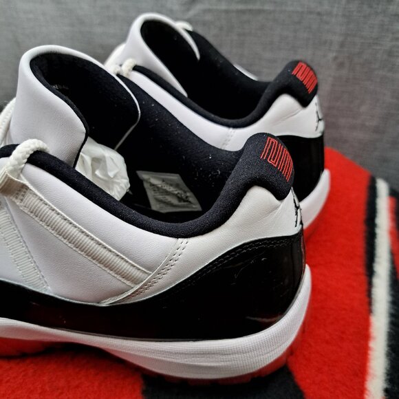 Size 14 Nike Jordan 11 Retro Low Concord-Bred XI AV2187-160 Men - Picture 6 of 16